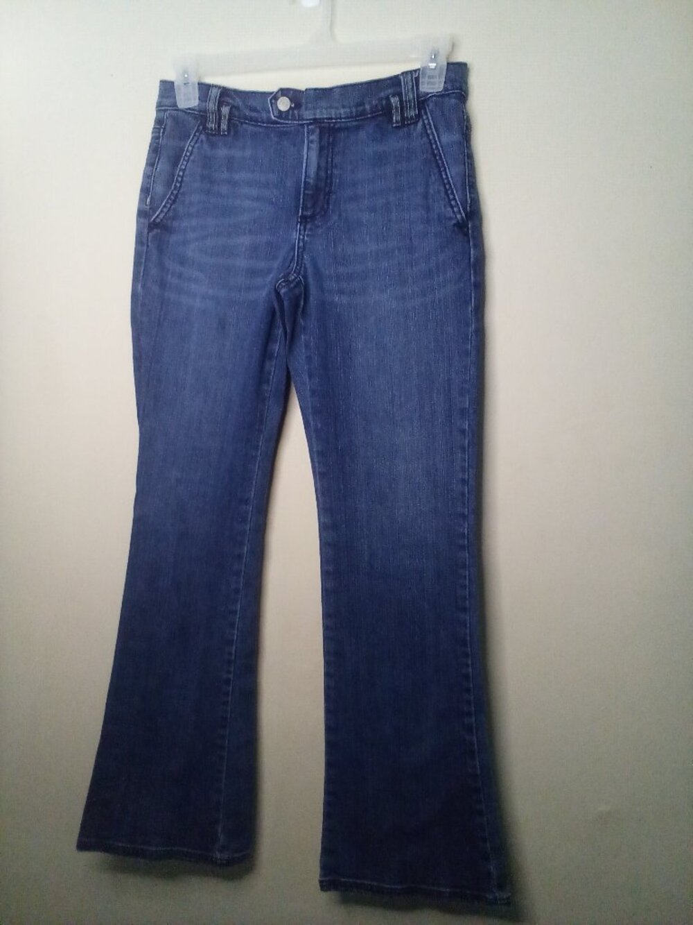 Old Navy Women 6 Bootcut Stretch Blue